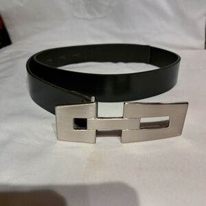 RUDSAK Black Leather Belt